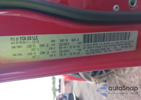 2020 Jeep Compass High Altitude 4X4 из США, поврежденный, VIN 3C4NJDCB0LT164203